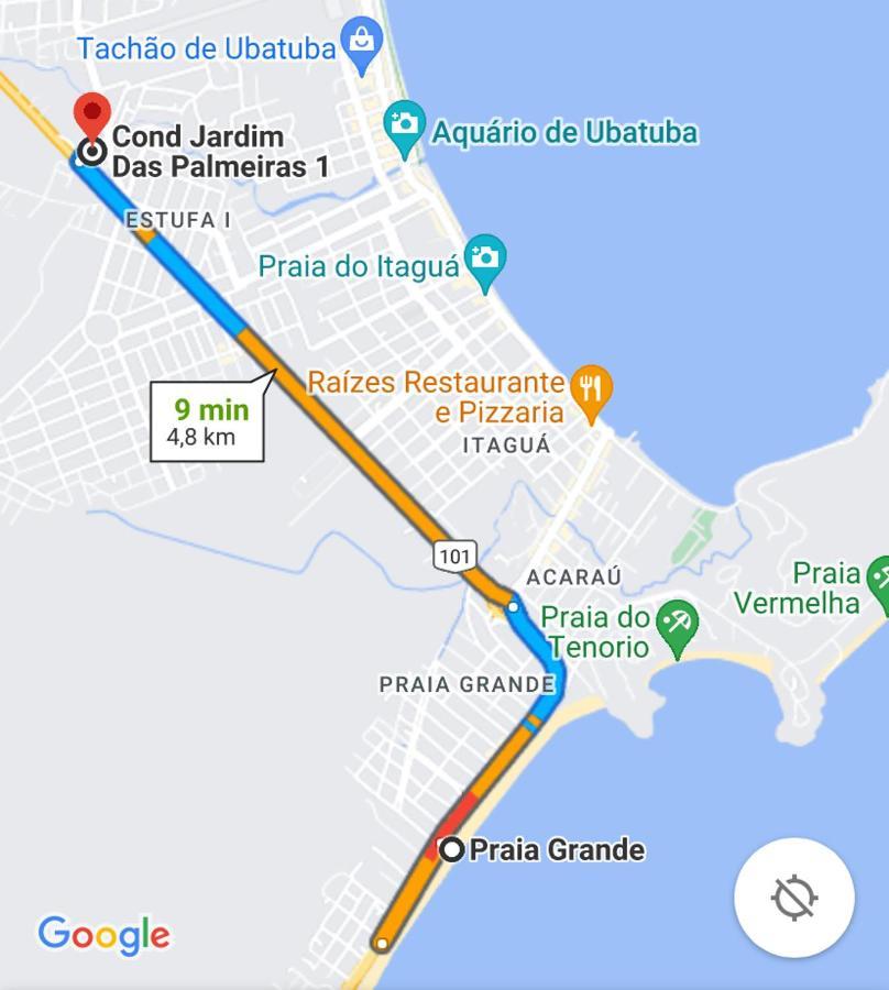 Apartamento Em Ubatuba Proximo A Praia Grande Exteriér fotografie